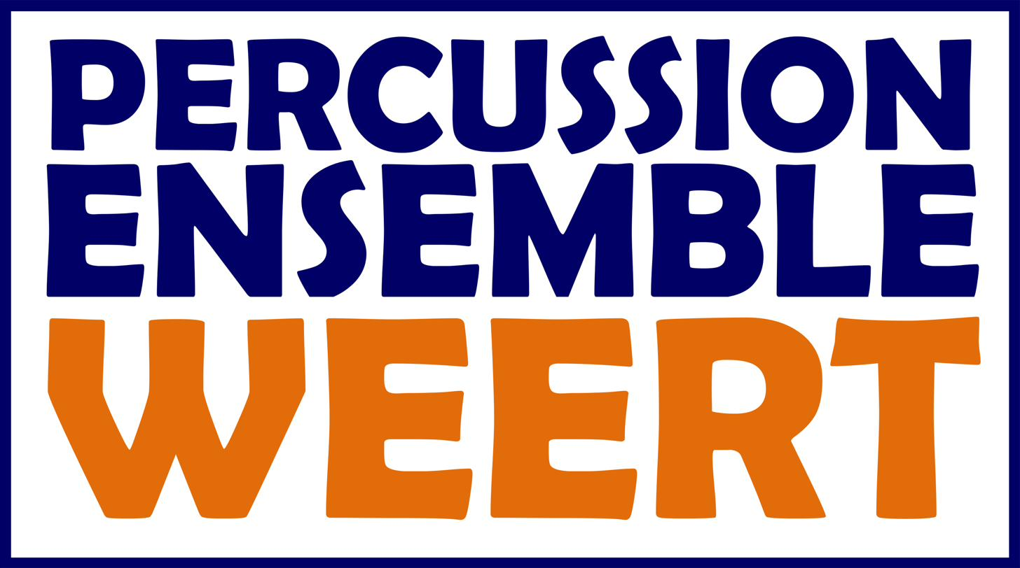 Percussion Ensemble Weert